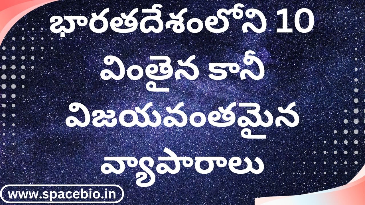 భారతదేశంలోని 10 వింతైన కానీ విజయవంతమైన వ్యాపారాలు
